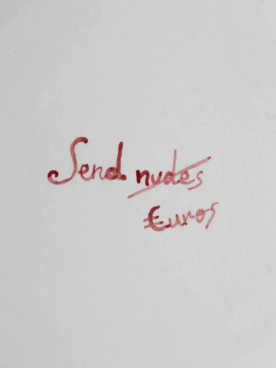 Send Euros Plate