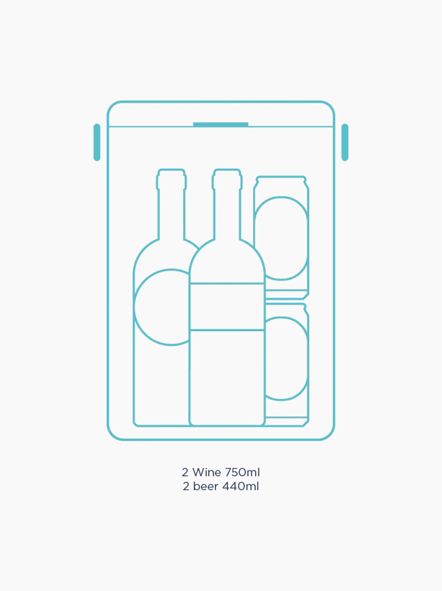 Bazaruto Blue Drinks Box