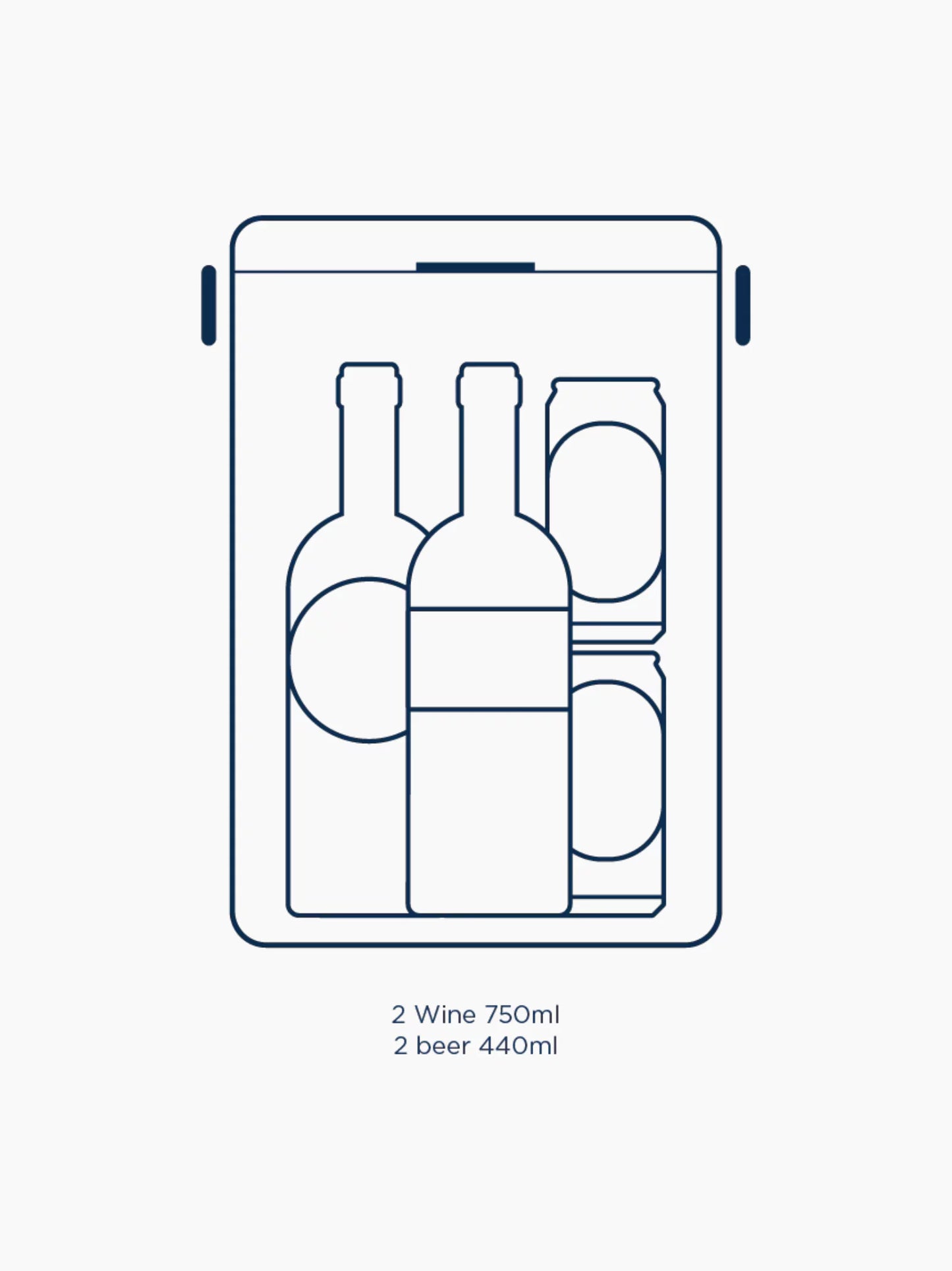 Safari White Drinks Box