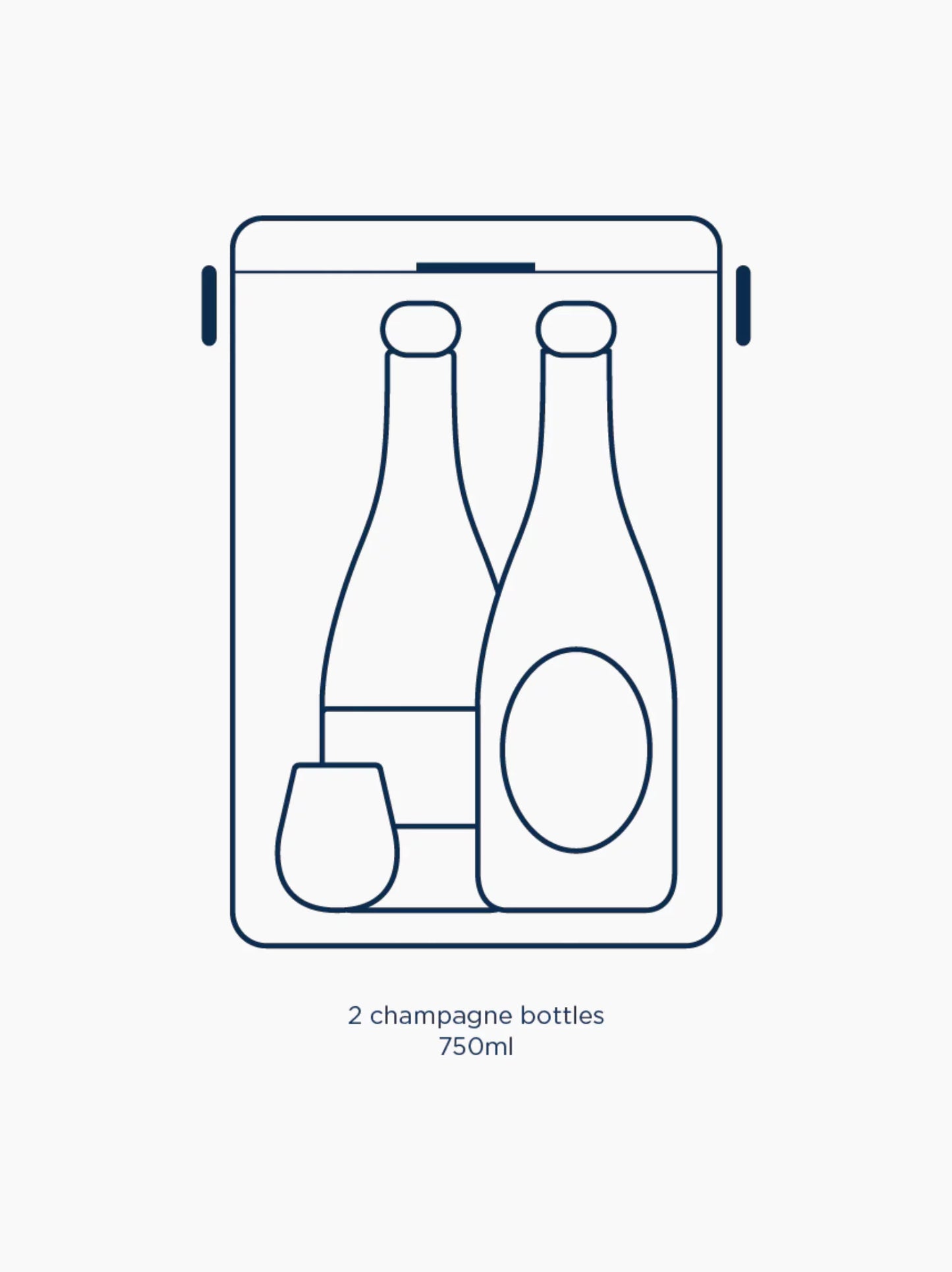 Sea Boat Blue Drinks Box