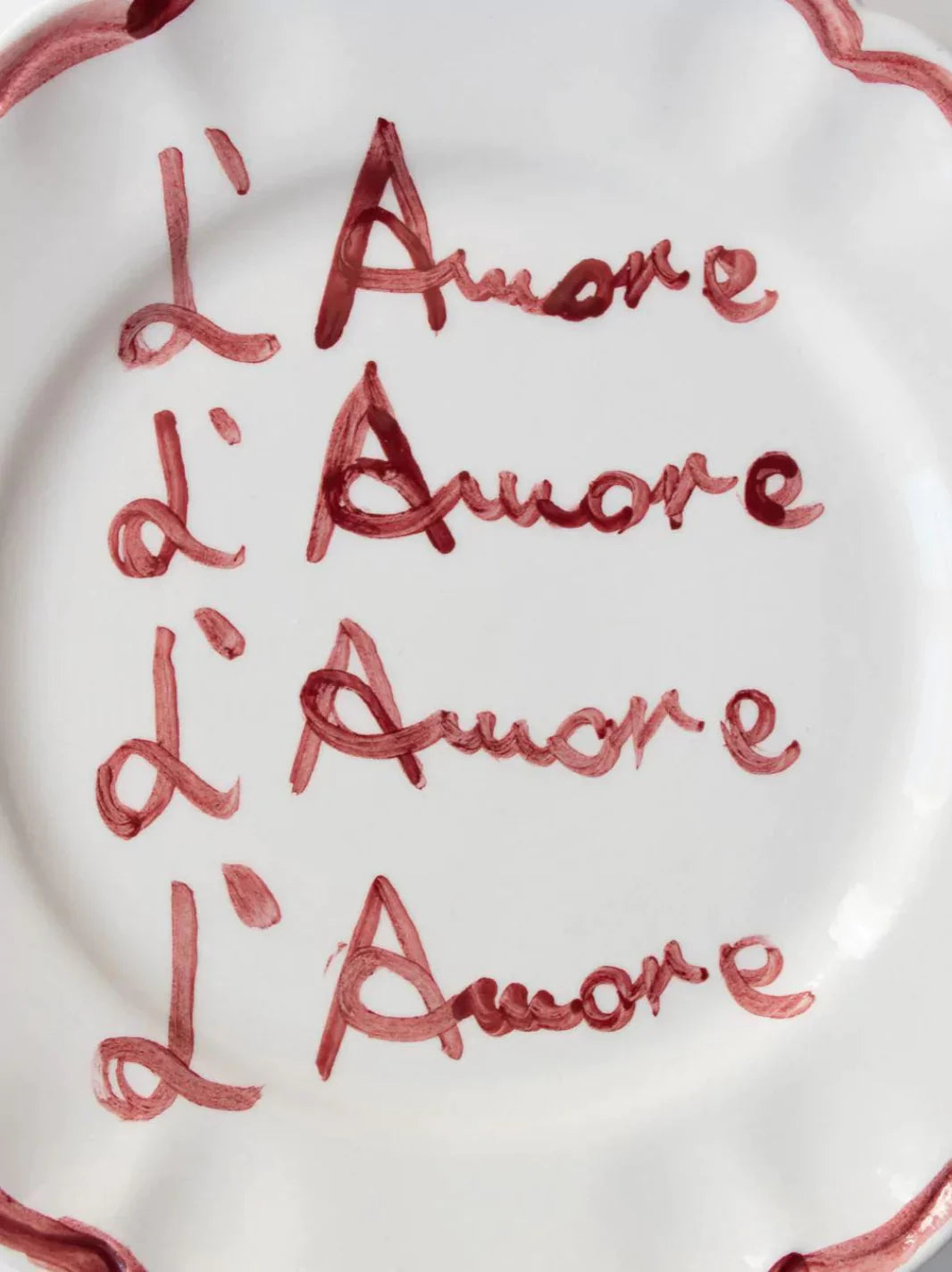 L'amore Plate
